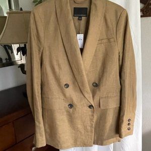 Banana Republic Blazer, Size 6, Brown Linin